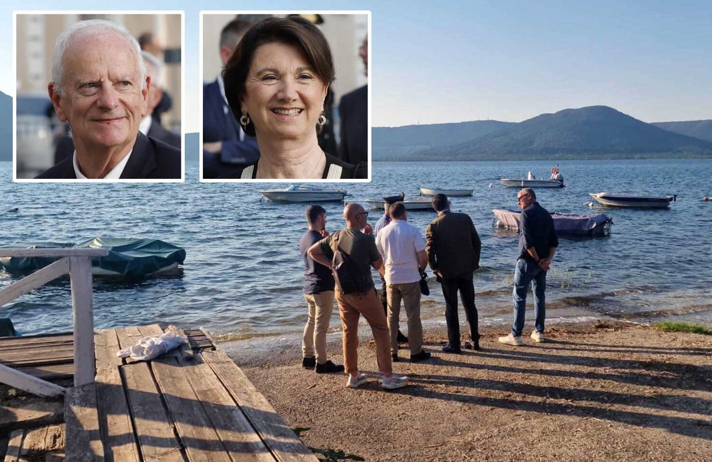 Recuperato il corpo del marito della Ministra Roccella nel lago di Vico
