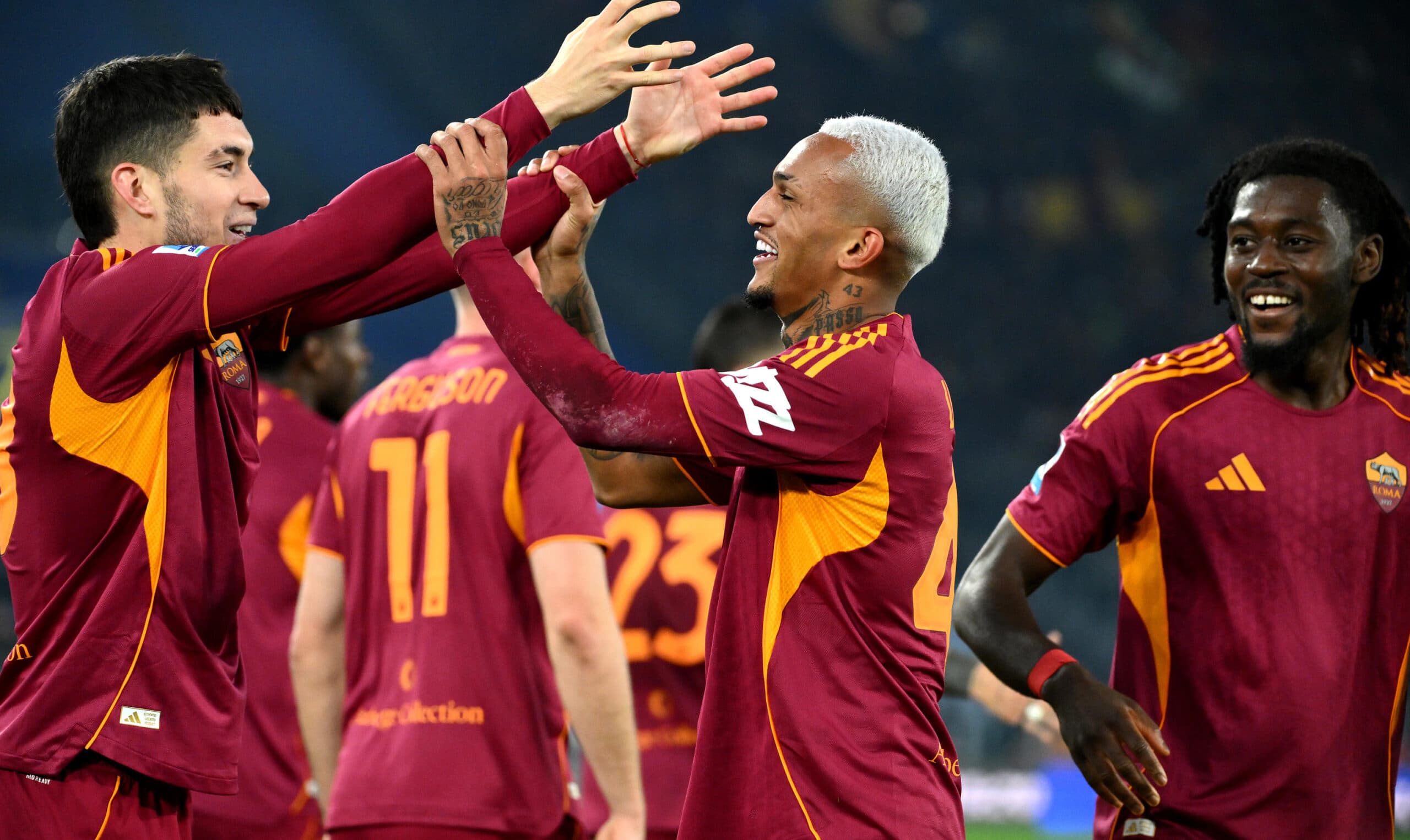 La Roma non si fa sorprendere dal Como: all'Olimpico è 1-0 con Wesley decisivo