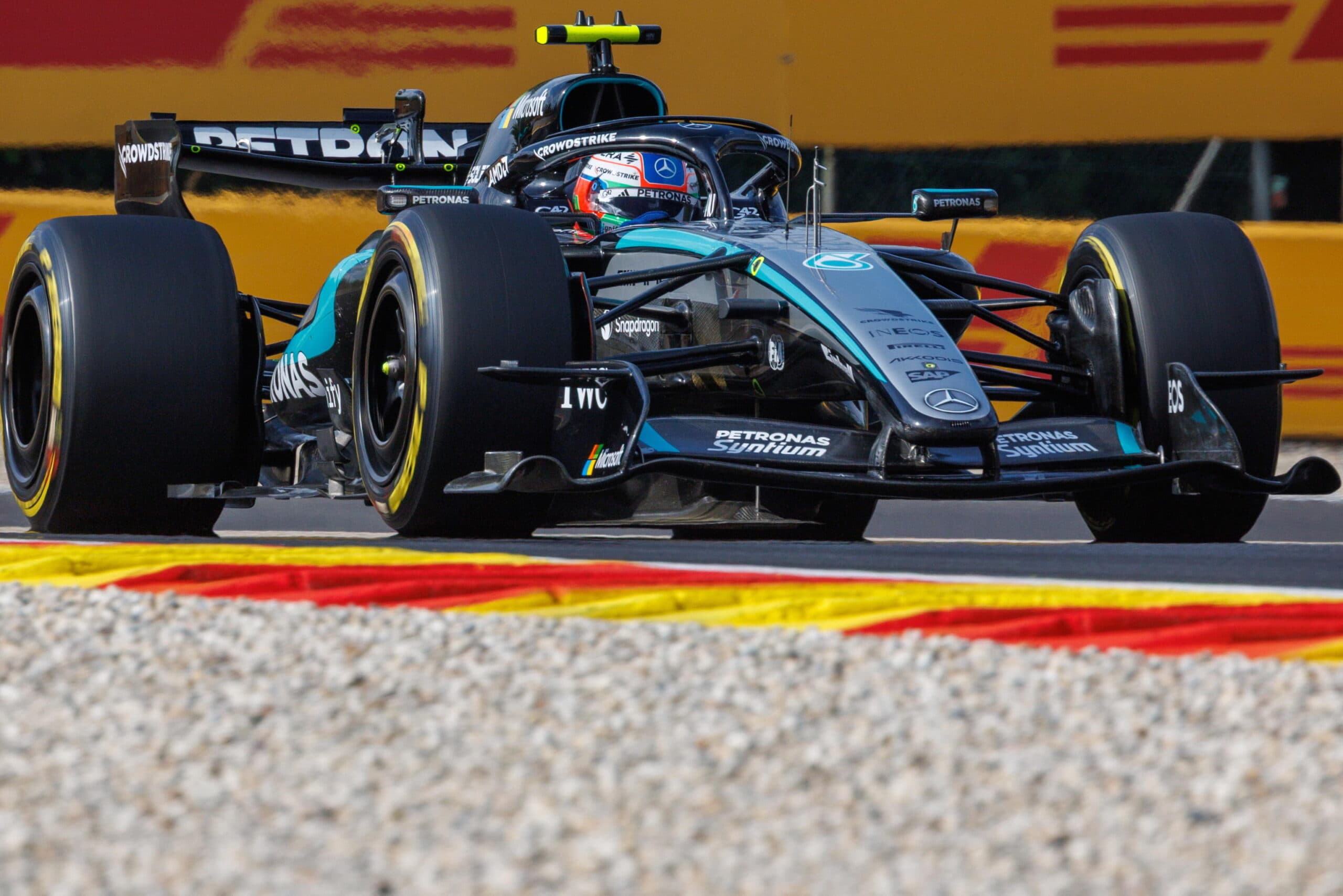 Formula 1: nelle libere a Spa Antonelli vola, Hamilton quarto