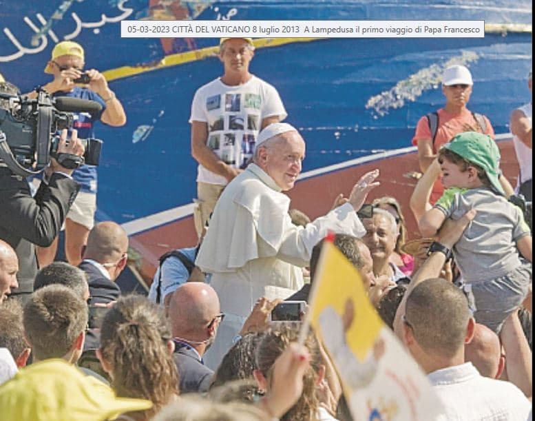 Il Molo Favaloro di Lampedusa sarà intitolato a Papa Francesco
