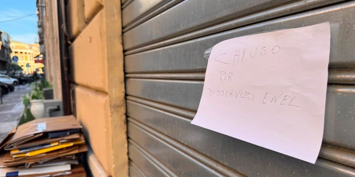 Blackout nella zona di via Libertà a Palermo: negozi al buio e attività in difficoltà