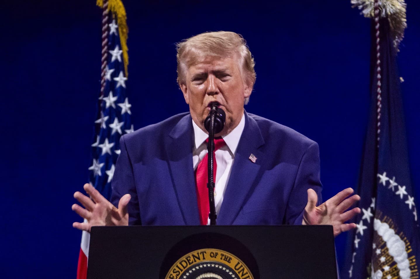 Trump celebra i 250 anni degli Usa: «L’America non sarà mai comunista»