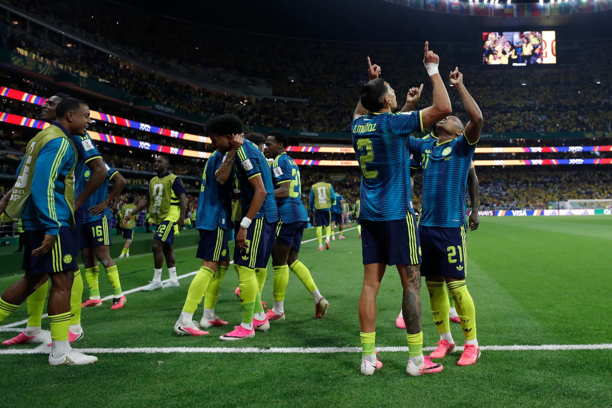 La Colombia batte l'Uzbekistan 3-1, Luis Diaz protagonista del match