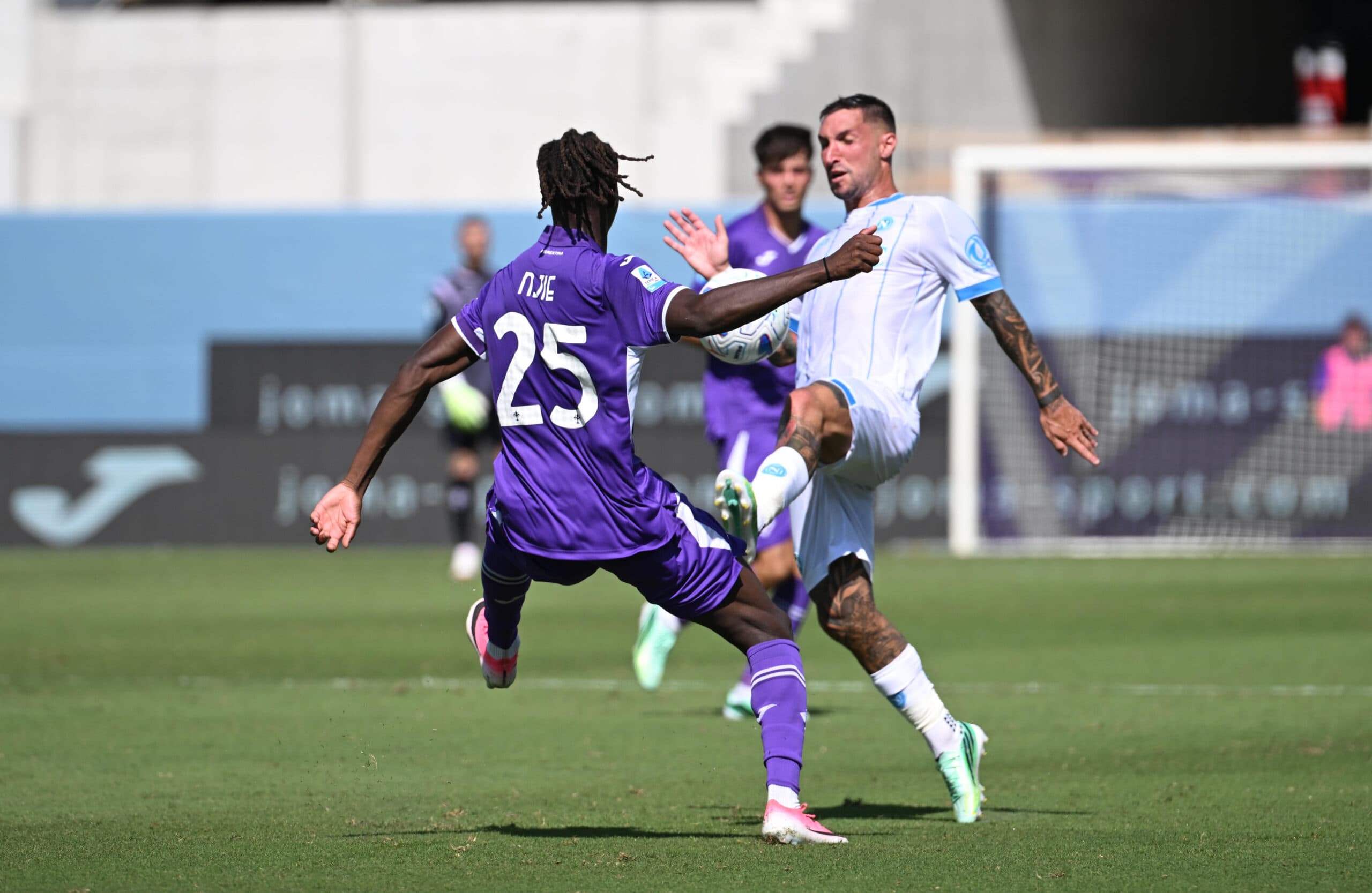 Fiorentina-Napoli 1-1, Jimenez risponde a Gilmour: De Gea salva la Viola