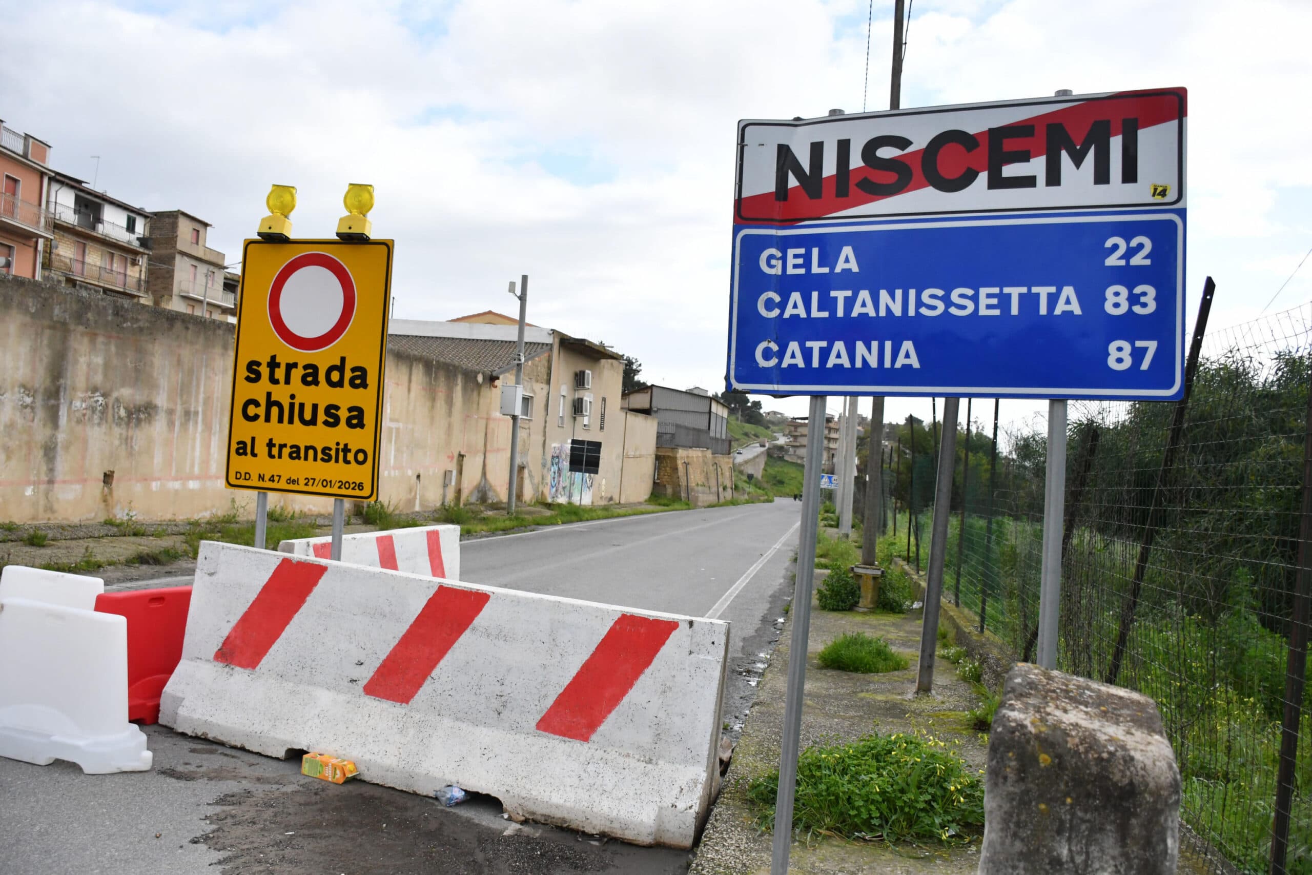 Frana di Niscemi, «Si è aperta una nuova fessurazione»