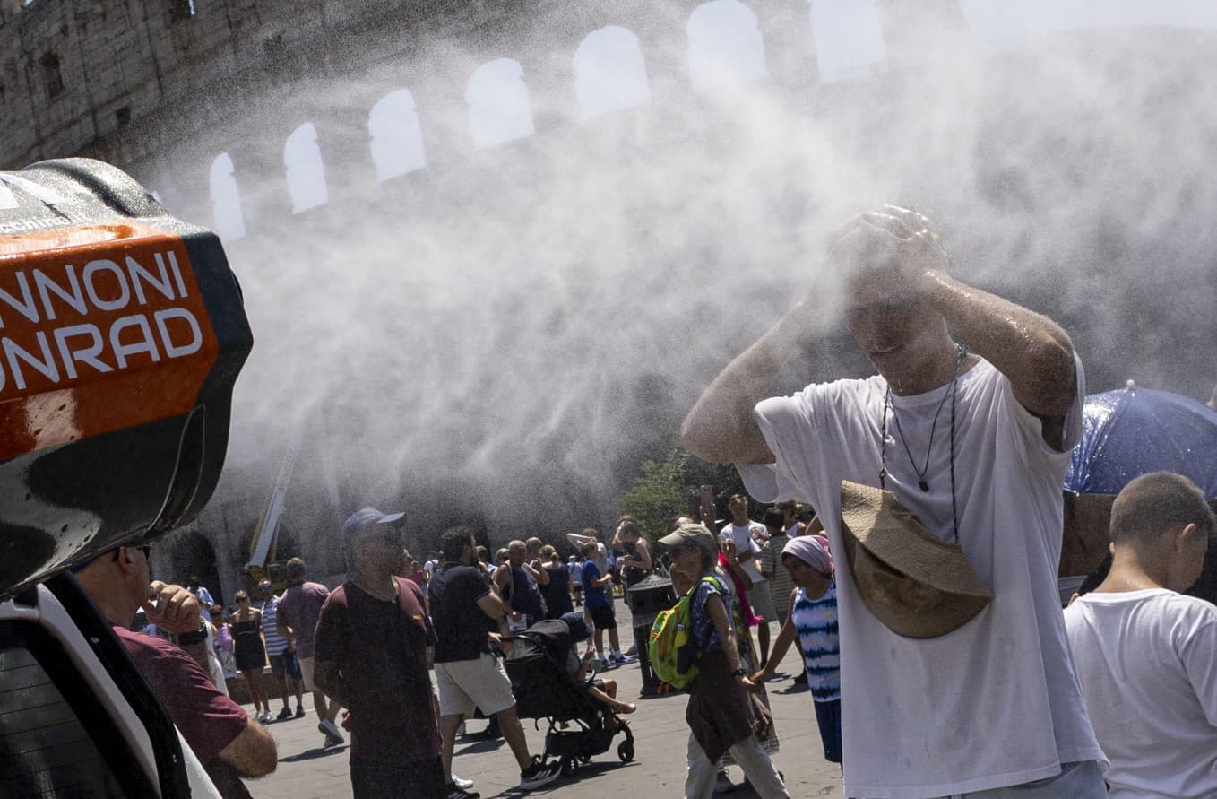 L'intera Europa nella morsa del caldo. 135 milioni di persone vivono a più di 35 gradi