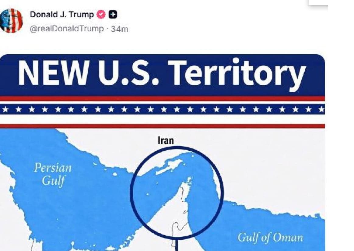 Trump «conquista» Hormuz sui social. Teheran:«Si illude»