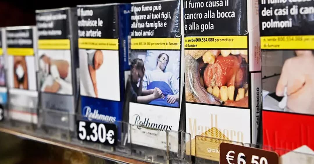 Aumenti per i tabacchi dal 14 ottobre: 28 prodotti con prezzi aggiornati, ecco i più costosi
