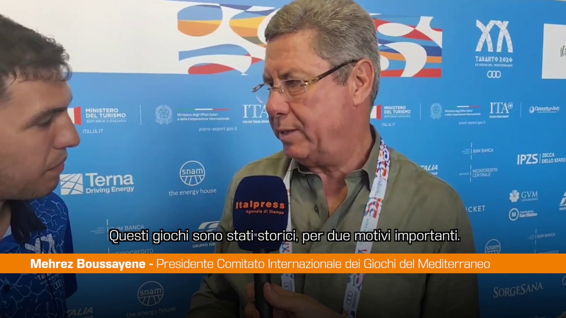 Giochi Mediterraneo, Boussayene “Taranto 2026 lascerà una importante eredità”