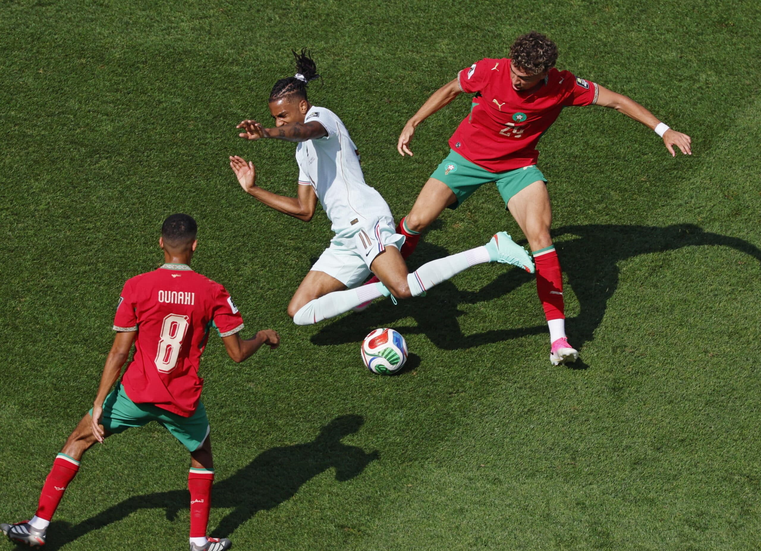 Francia schiacciasassi, batte il Marocco ed è in semifinale