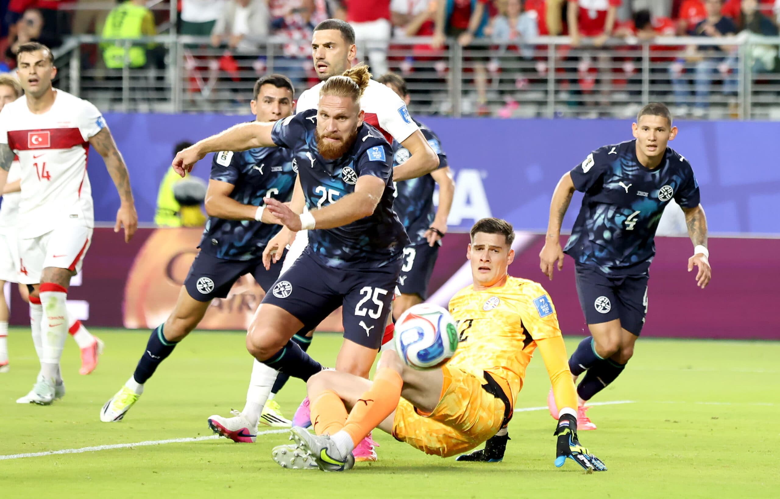 Il Paraguay ha battuto 1-0 la Turchia, eliminata la squadra di Montella