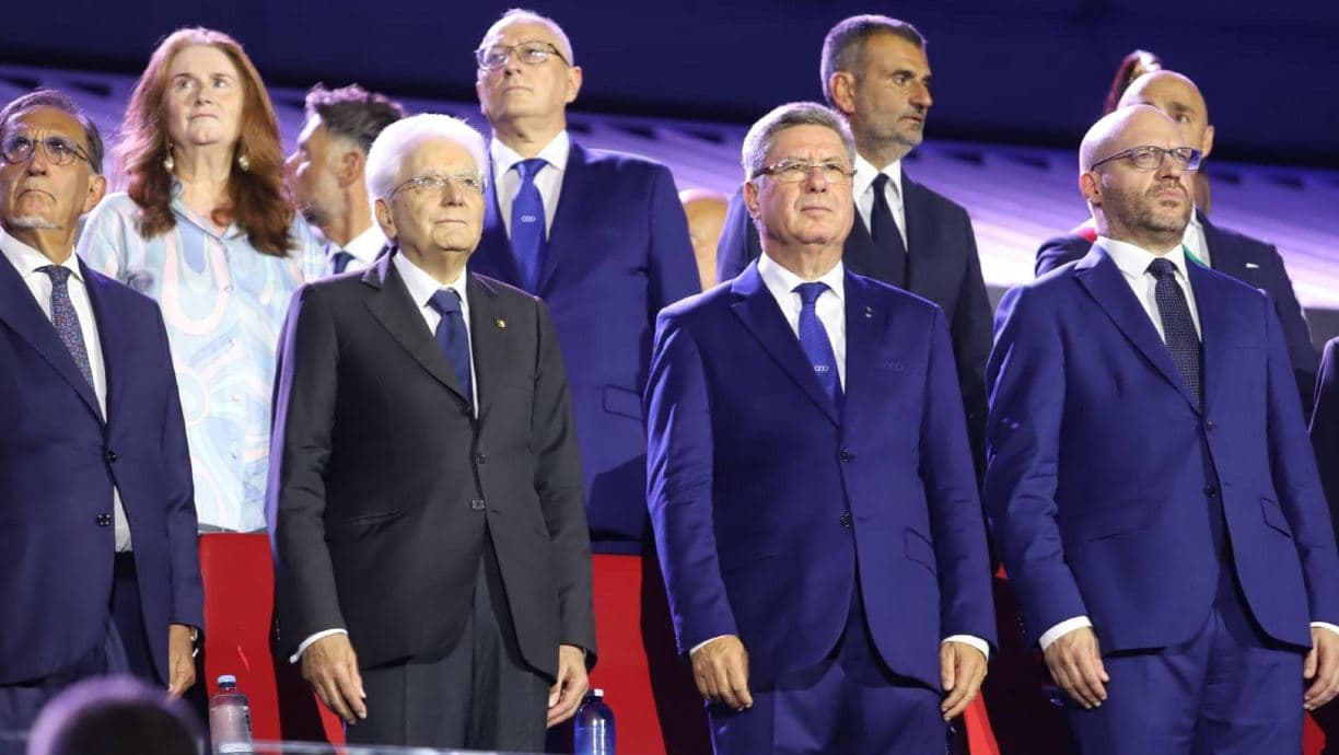 Mattarella inaugura i Giochi del Mediterraneo a Taranto