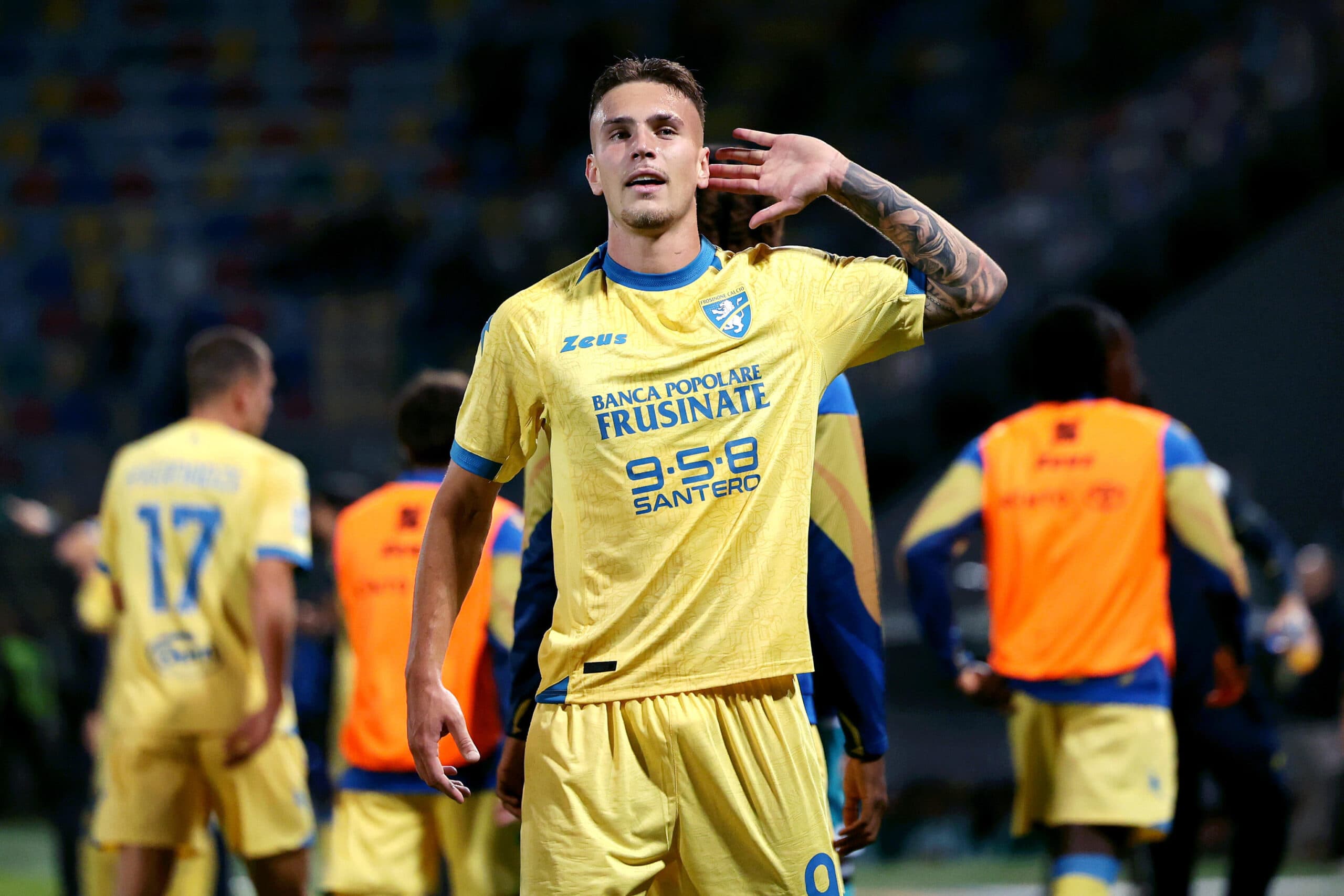 Tripletta di Raimondo e poker del Frosinone al Sassuolo
