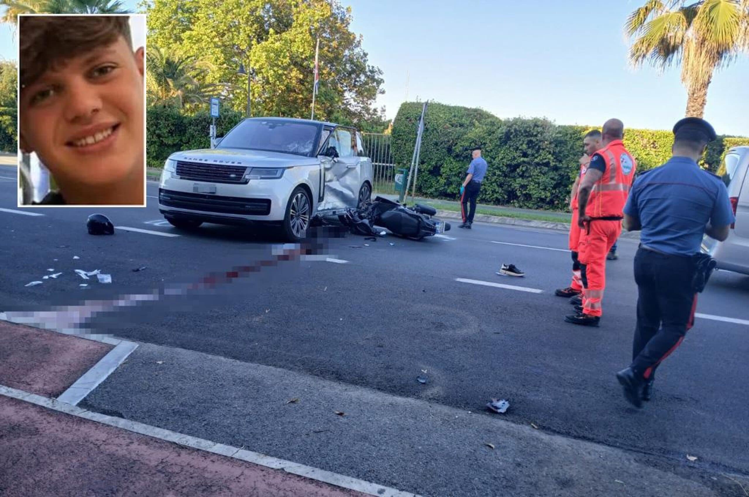 Scontro Suv-scooter in Versilia, ai domiciliari in una casa al mare il catanese accusato di omicidio stradale