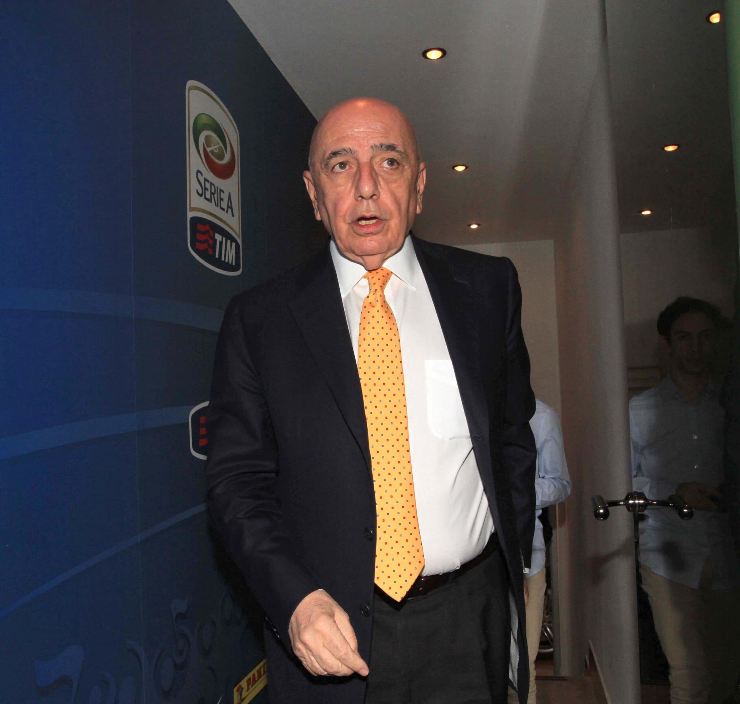 Presidenza Figc, Galliani si tessera con l'Enotria e sfida Malagò