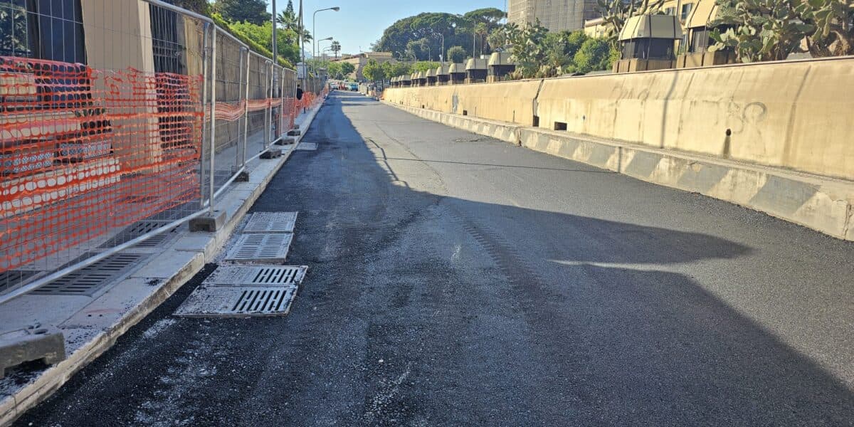 Il cantiere Terna a Palermo, riapre corso Re Ruggero