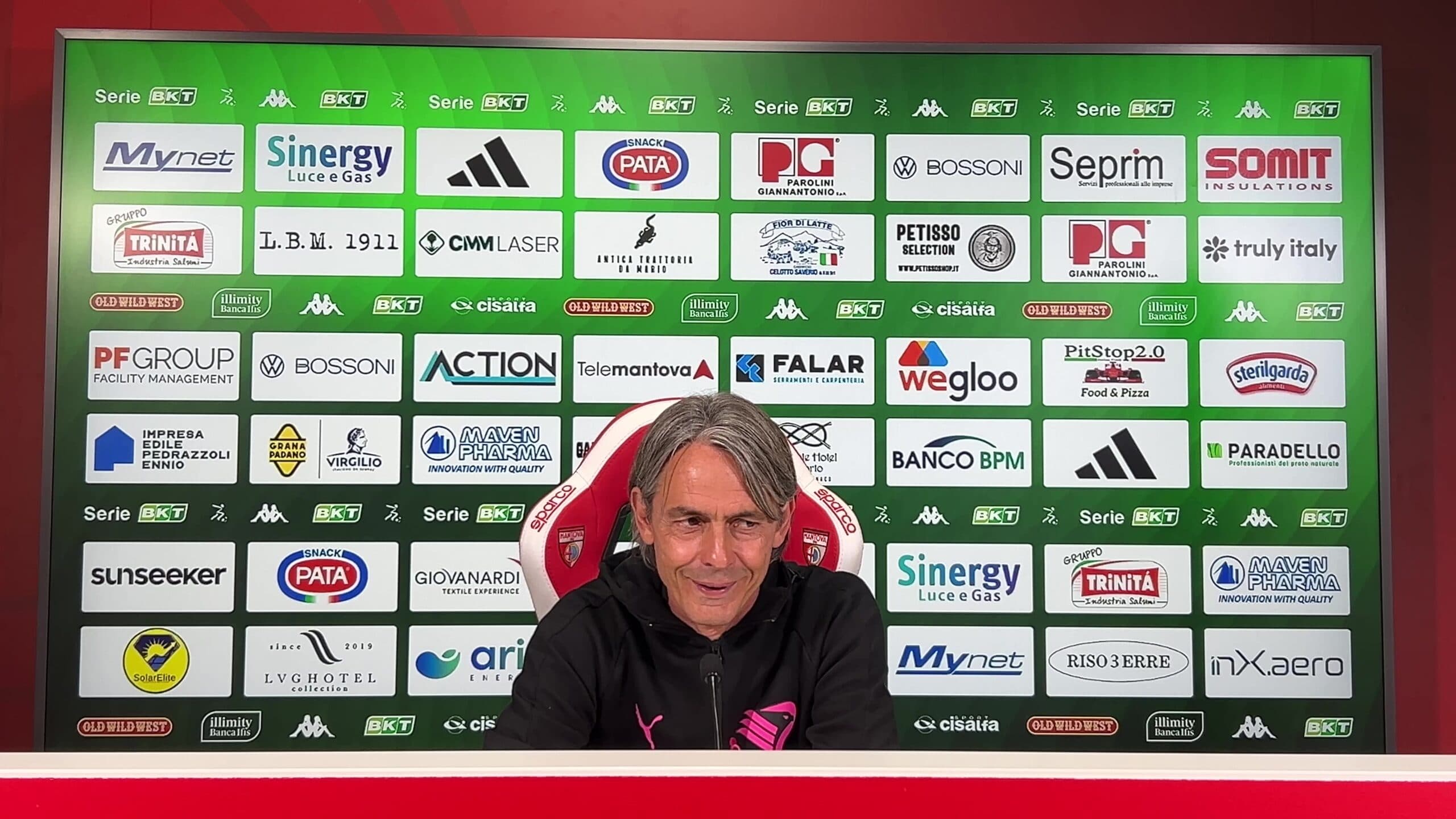 Il colpo del Palermo a Mantova, Inzaghi: «Portiamo a casa 3 punti importanti, però la strada è ancora lunga»
