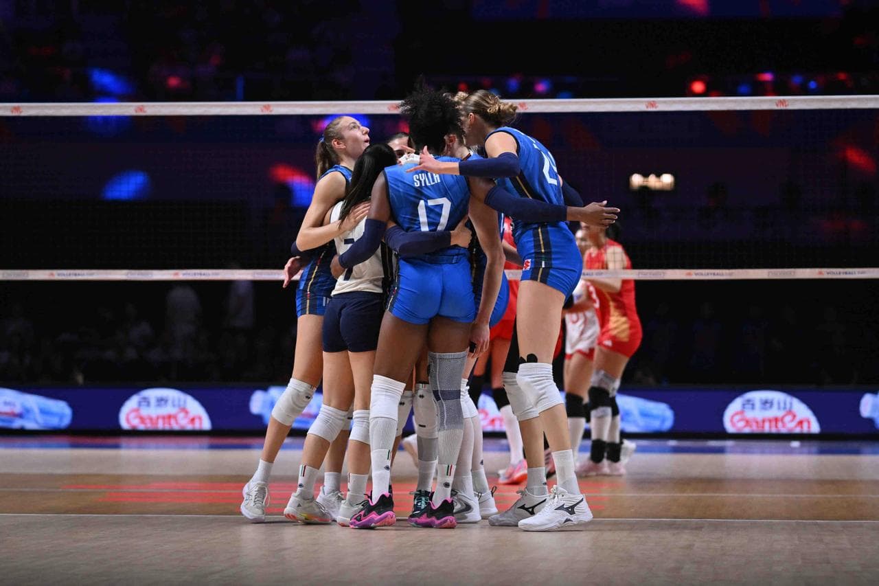 L’Italia batte la Cina e conquista il bronzo in Nations League