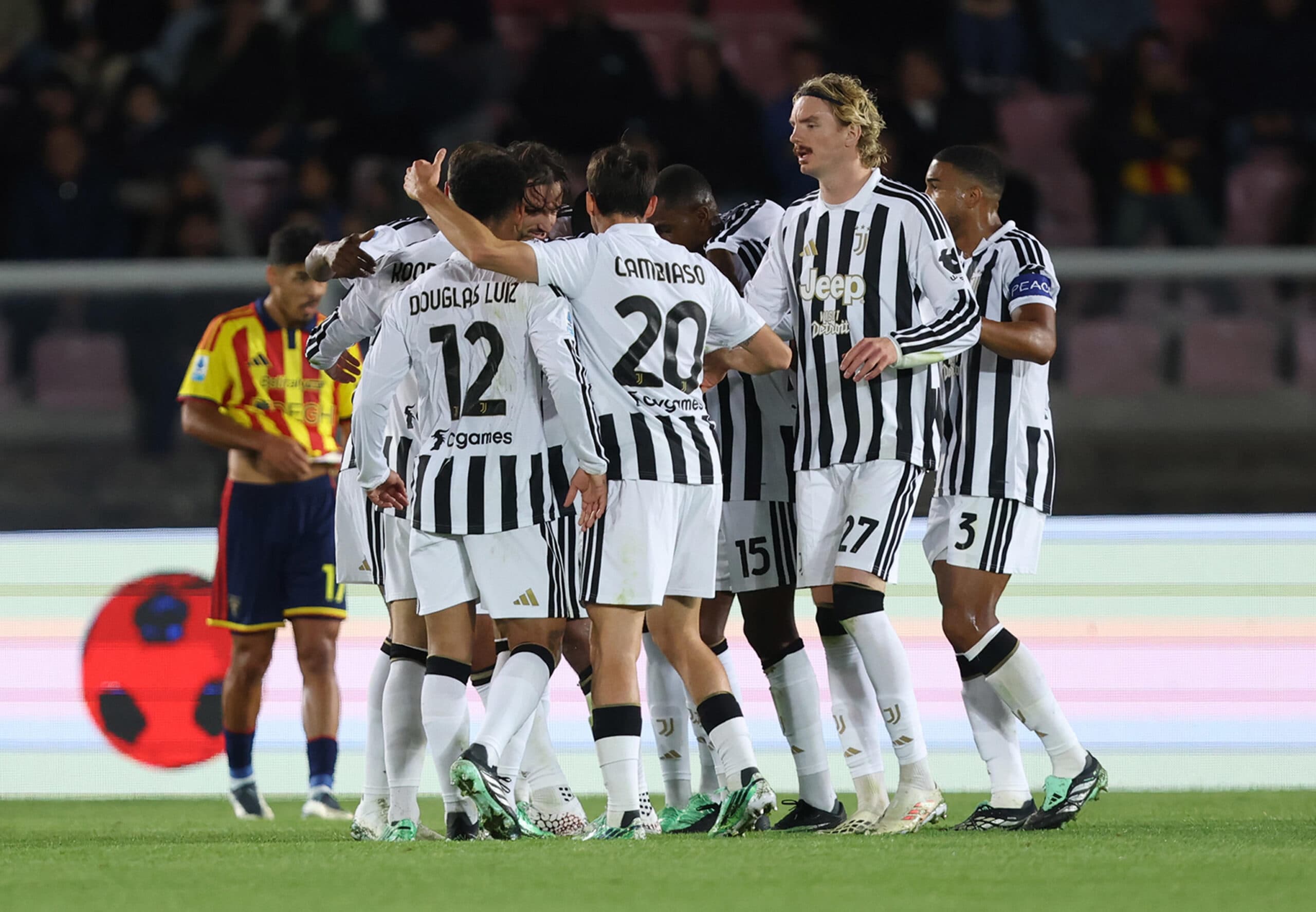 La Juve passa a Lecce, Spalletti respira