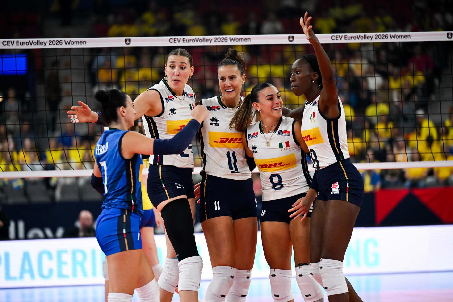 Europei femminili, altro 3-0 per l'Italvolley: battuta anche la Svezia