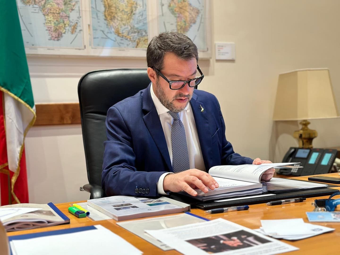Salvini: “Con Trump parentesi chiusa, ora si torni a lavorare insieme”