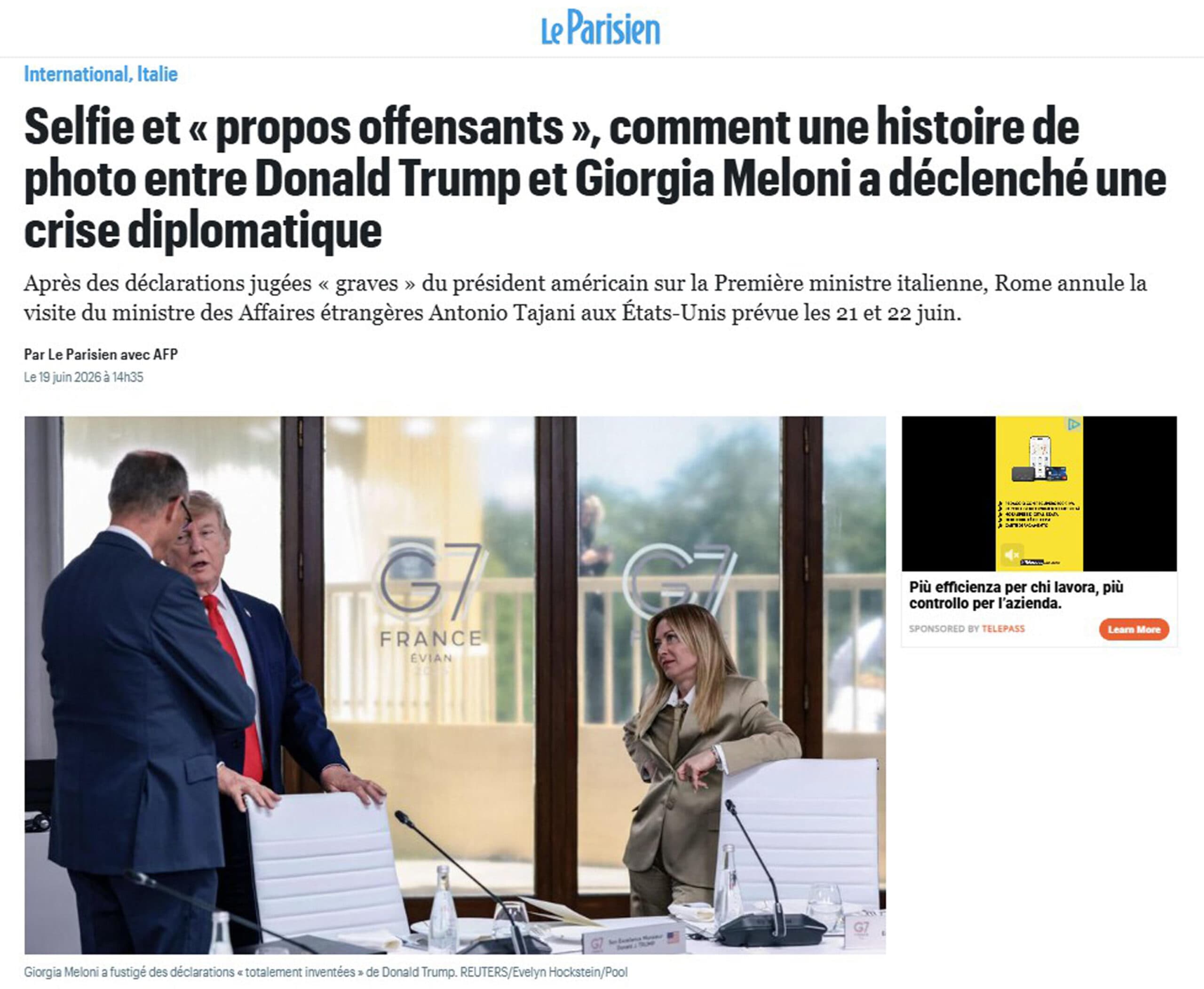 La frase choc di Trump su Meloni, il centrosinistra: la destra si svegli