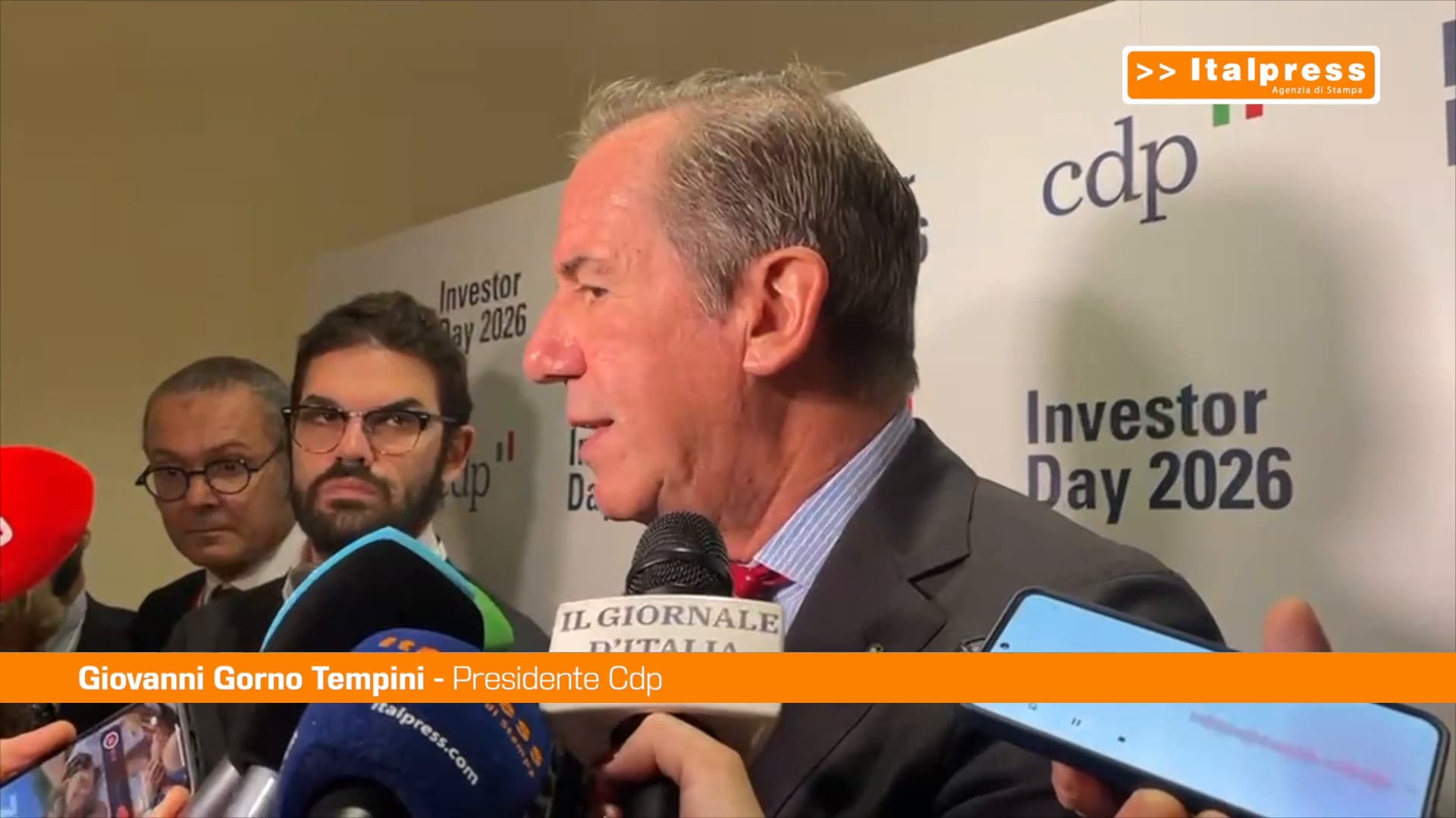 Gorno Tempini “Italia stabilmente parte portafogli internazionali per investire”