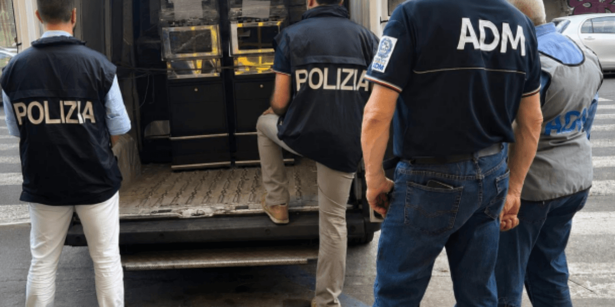 Catania, slot machine irregolari: 700 mila euro di multa a un circolo privato