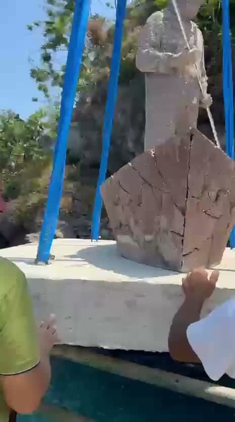 Una statua per Sebastiano Tusa nella piscina naturale di Lipari