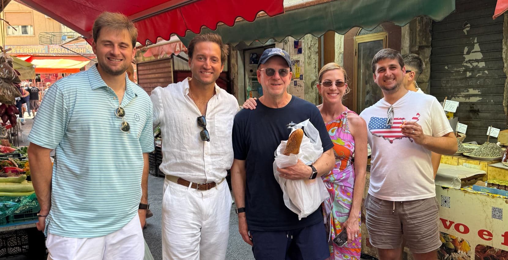 L'Ambasciatore Usa Fertitta alla scoperta di Palermo, da Ballarò al Teatro Massimo