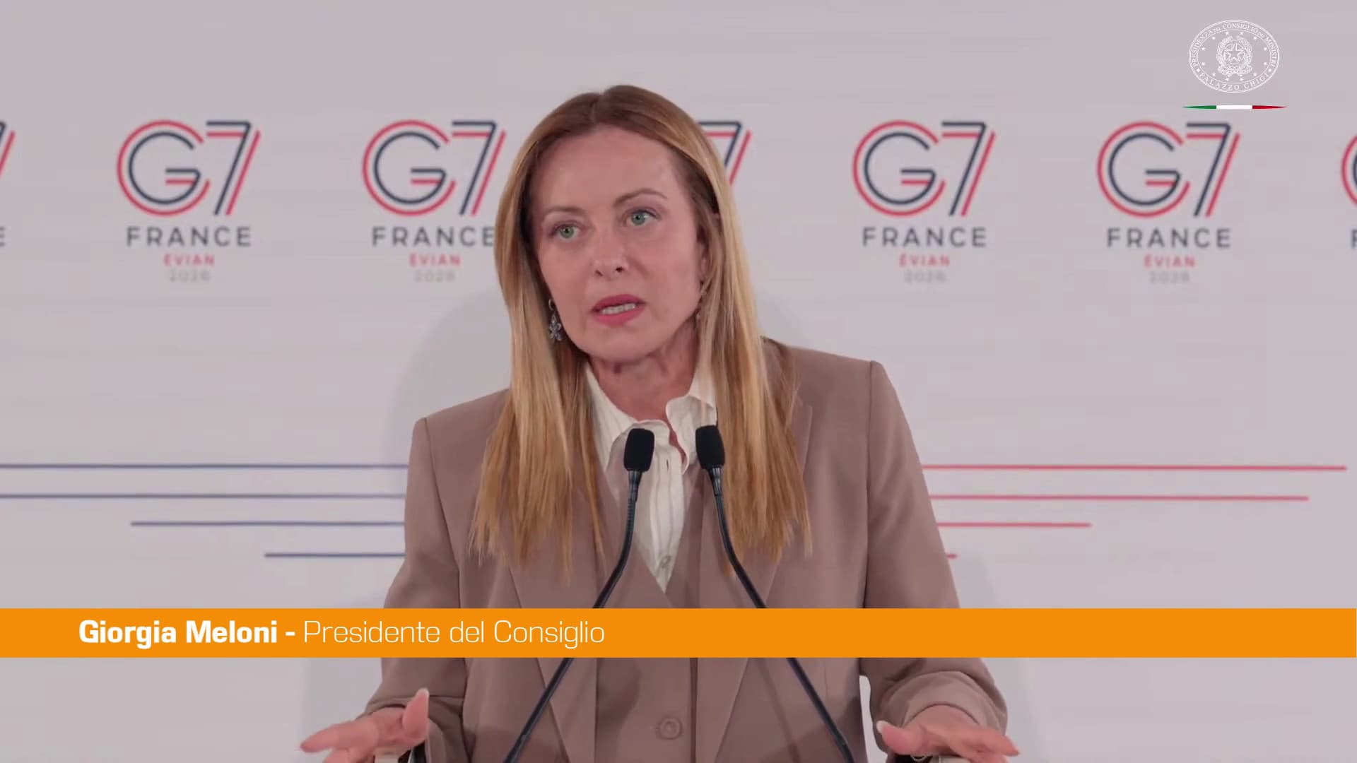 Ucraina, Meloni “L’obiettivo rimane il confronto diretto tra Zelensky e Putin”