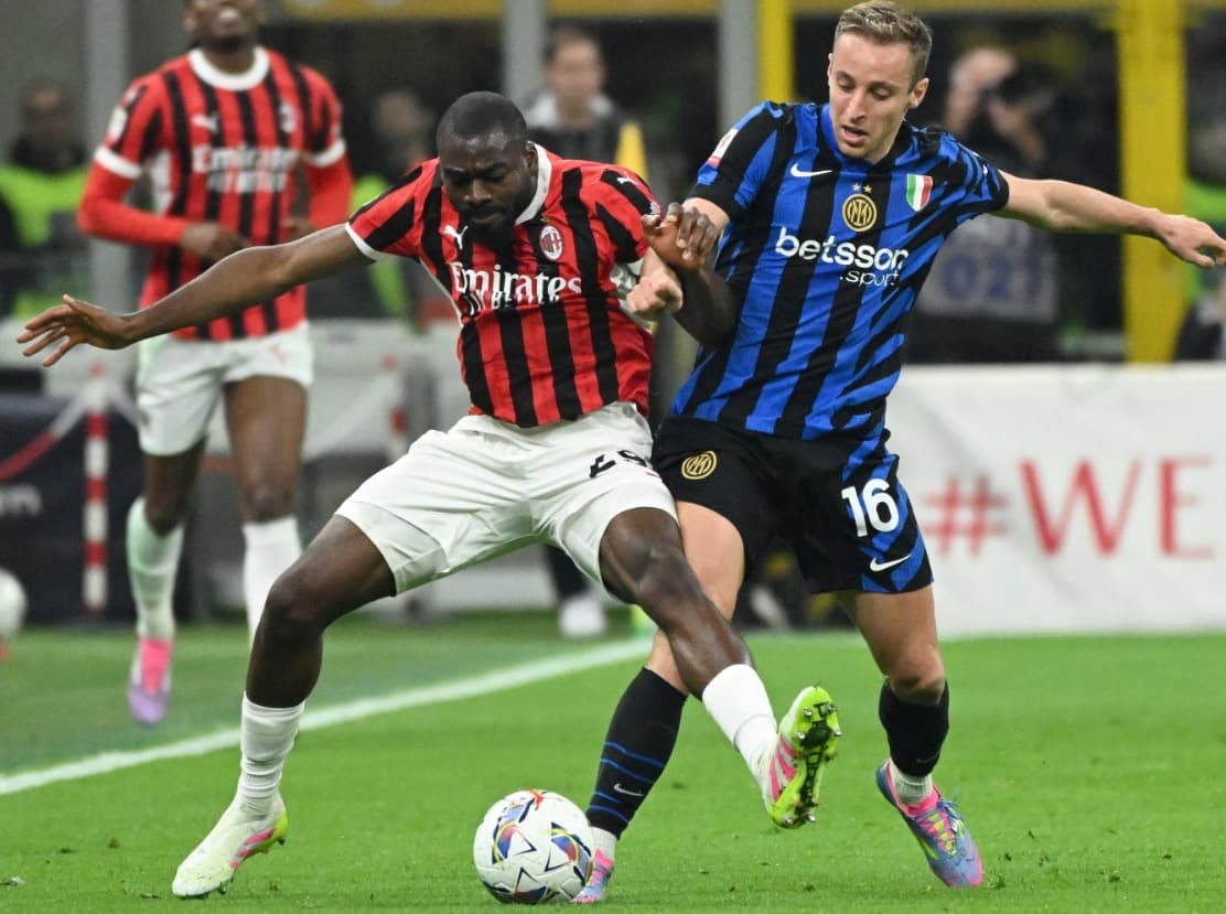 Finisce 1-1 il derby «australiano» tra Milan e Inter