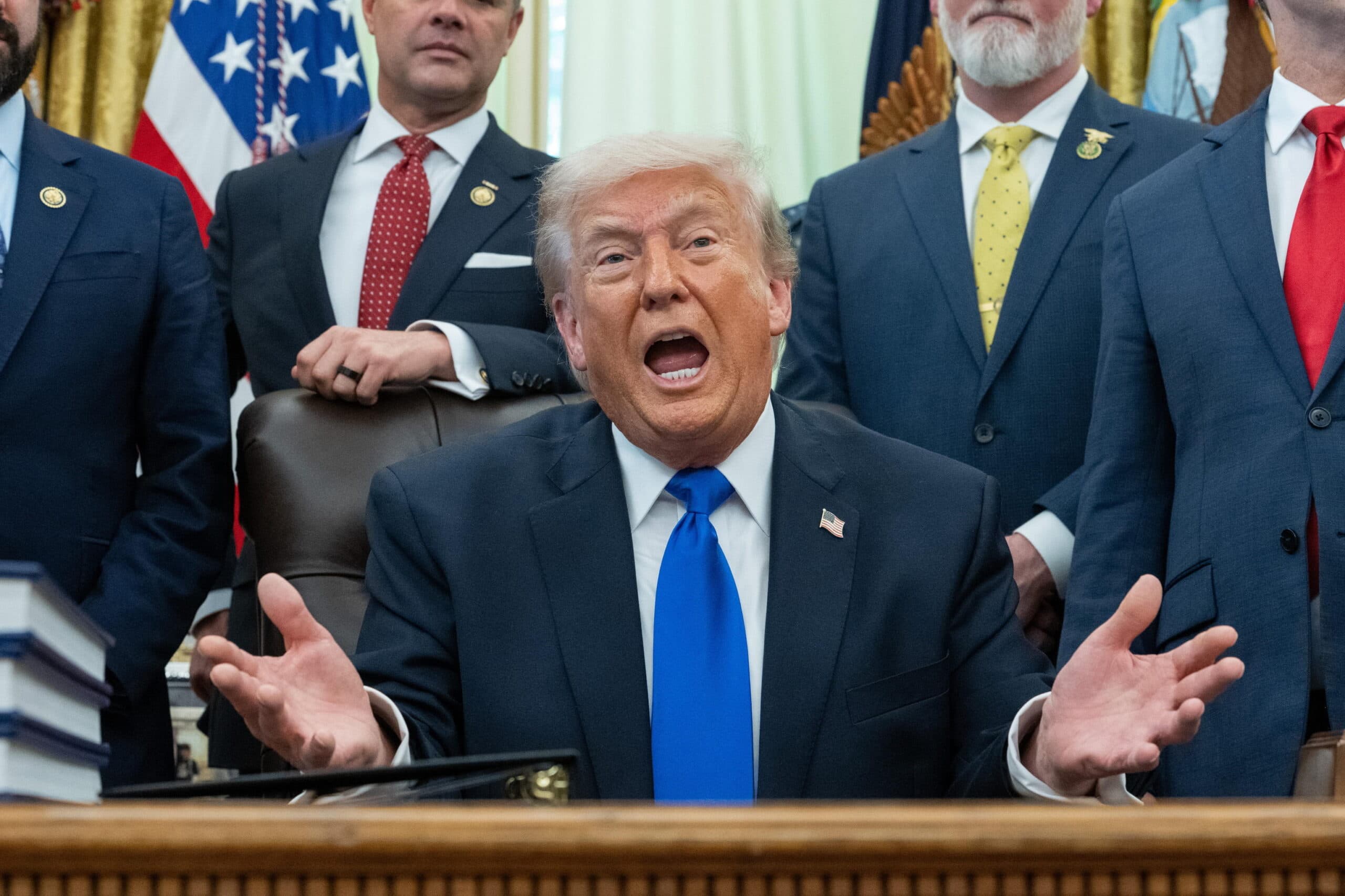Trump minaccia l'Europa: «se l'Unione Europea introduce digital tax, dazi al 100 per 100»