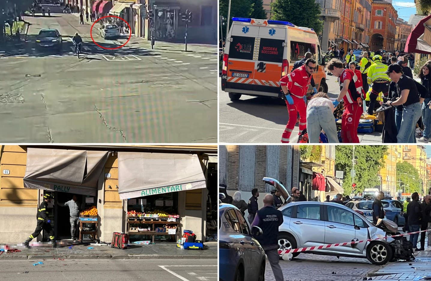 L'auto sulla folla a Modena, El Koudri cercava sul web Isis, Bin Laden e armi