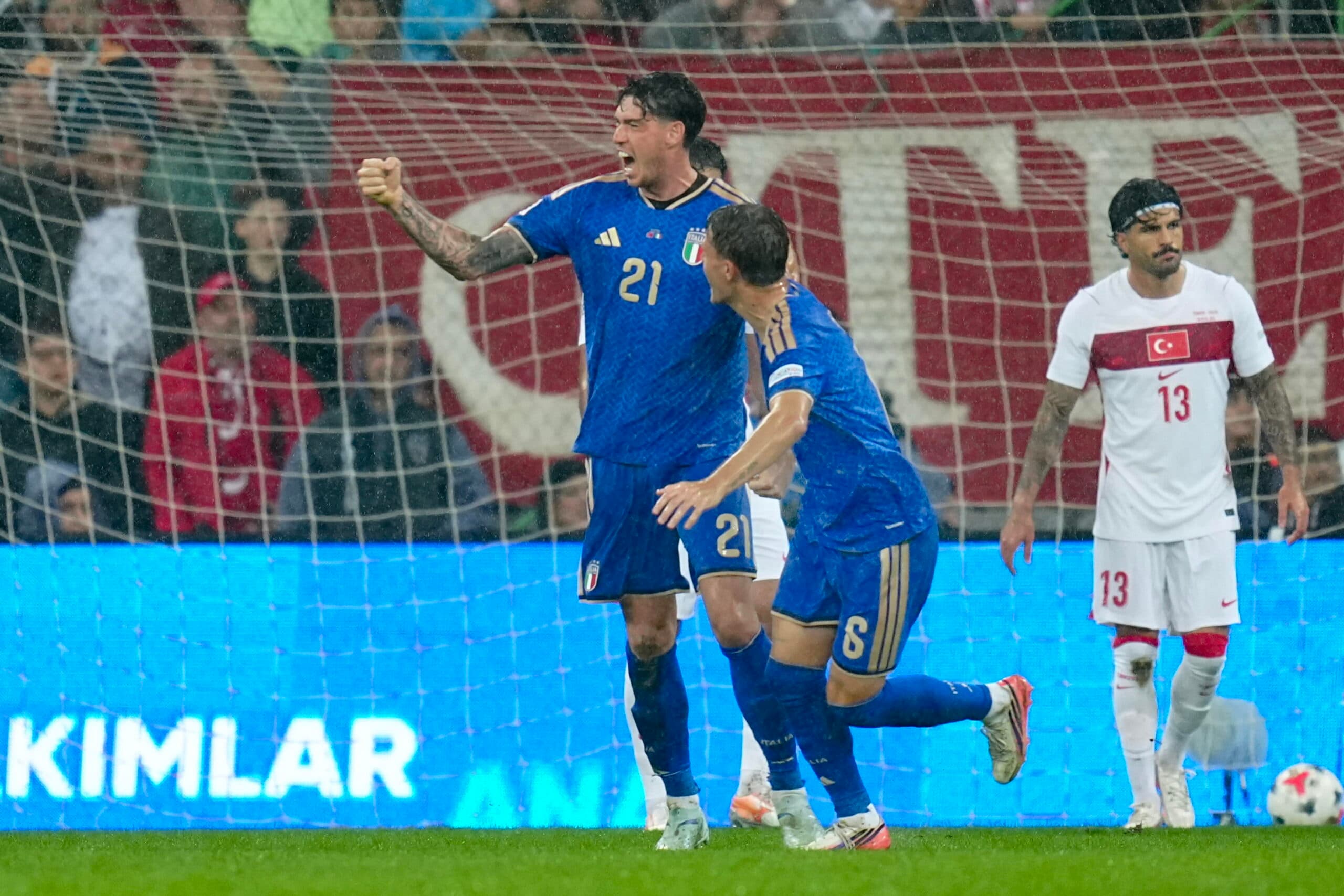 Nations League, l'Italia rialza la testa: 4-1 alla Turchia