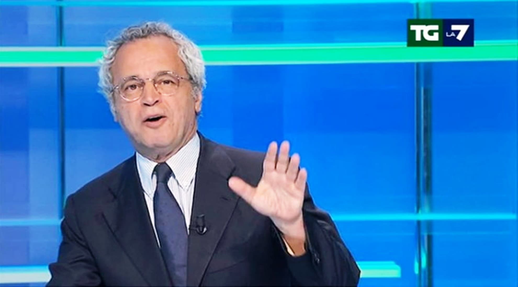Mentana lascerà la conduzione del Tg La7 il prossimo 23 dicembre