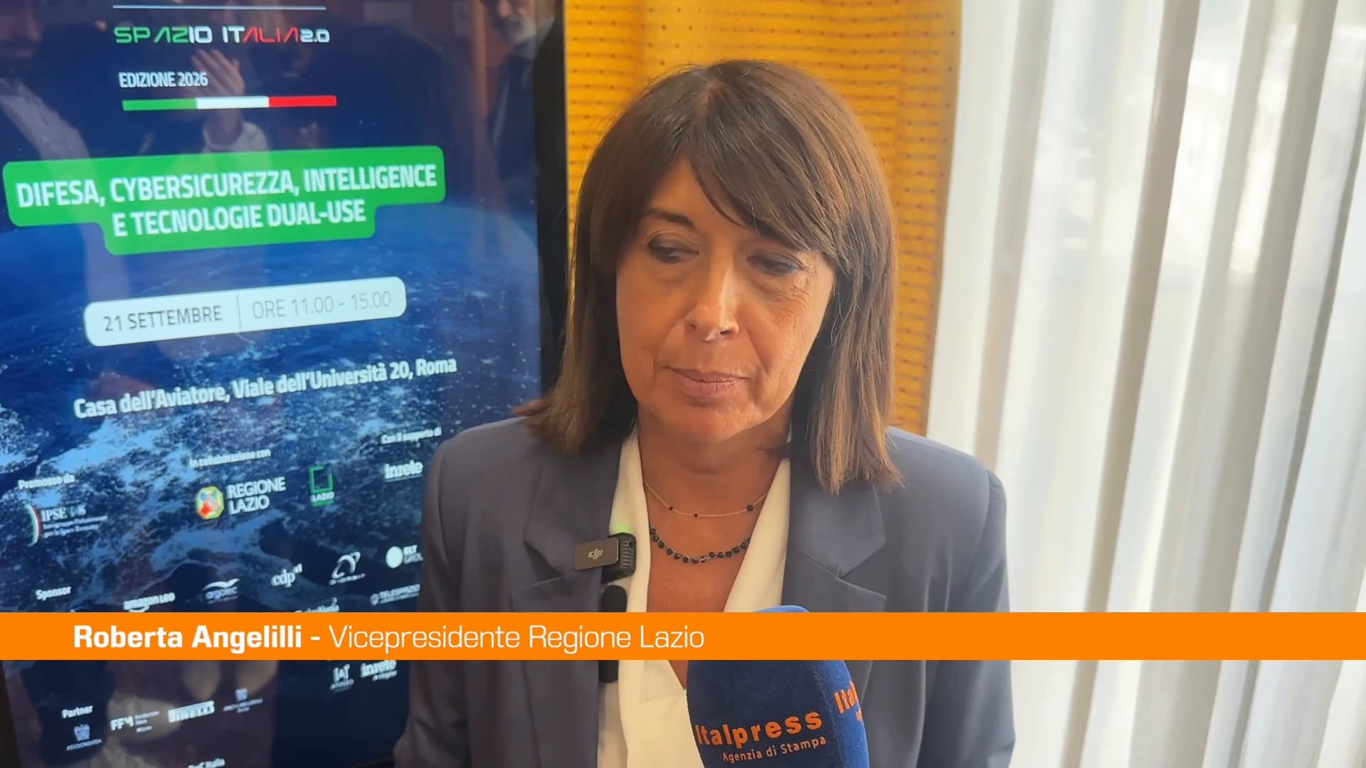 Angelilli “Nel Lazio il nuovo Distretto industriale Spazio, Difesa e Sicurezza”