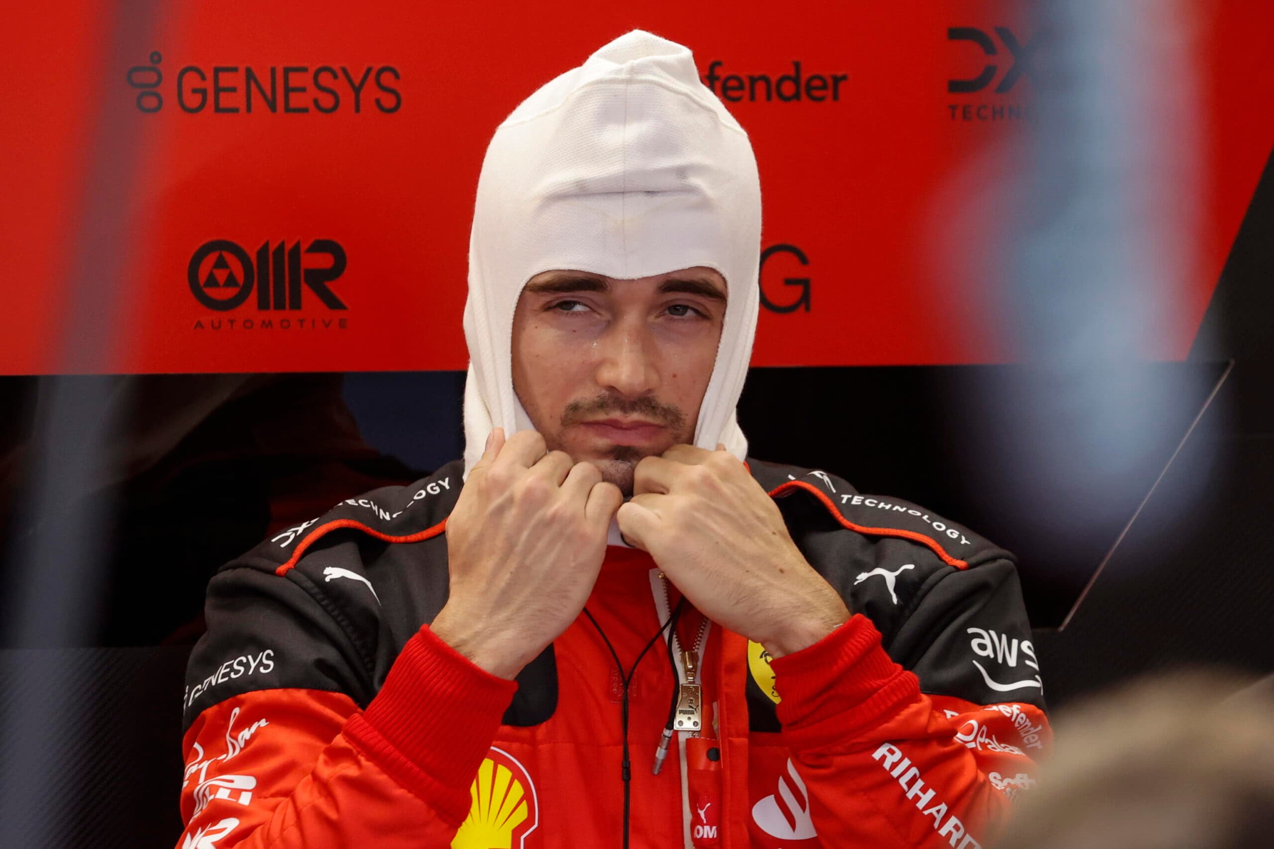 Leclerc ancora a muro: «Non ho parole, provo vergogna»